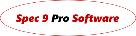 Spec 9 Pro Software