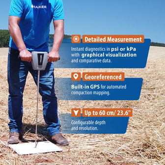 PenetroLOG Digitale Bodemcompactiemeter
